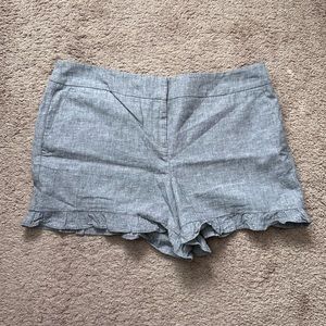 NWT - LOFT grey shorts with 4 inch inseam